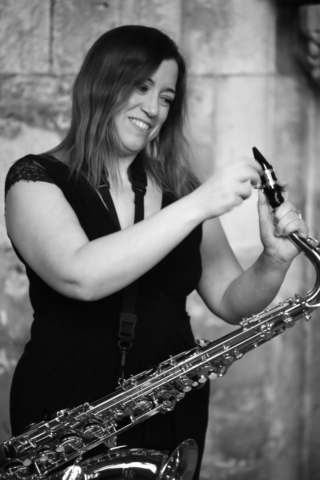 Amy Lacy with Saxofonie at Howden Minster (1)