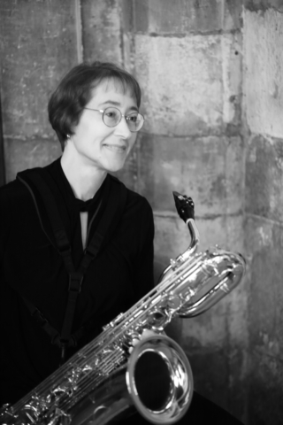 Patricia Critchley with Saxofonie at Howden Minster (2)