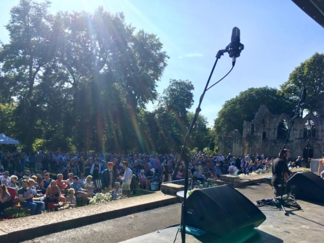 Saxofonie at York Proms 2019 - onstage (2)