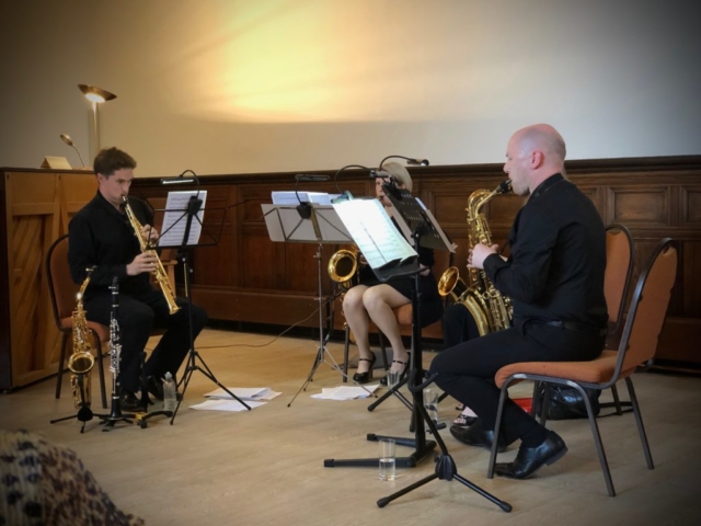 Saxofonie live at Friargate - June 2019